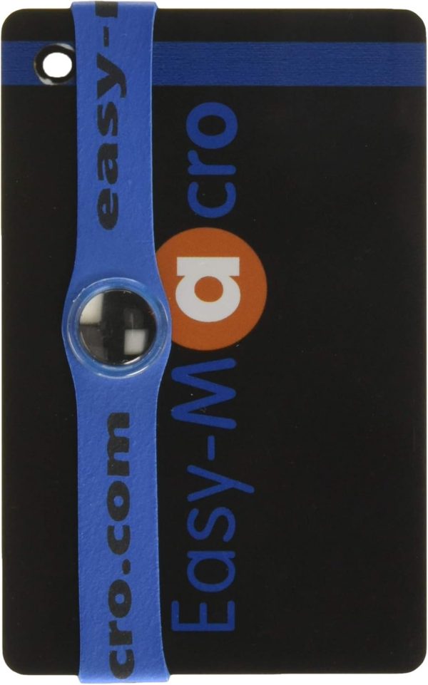 Mobile Macro Lens, 4X Magnification Lens Band, fits Any Mobile Phone, Easy-Macro, Low Cost Macro Lens for Your Phone